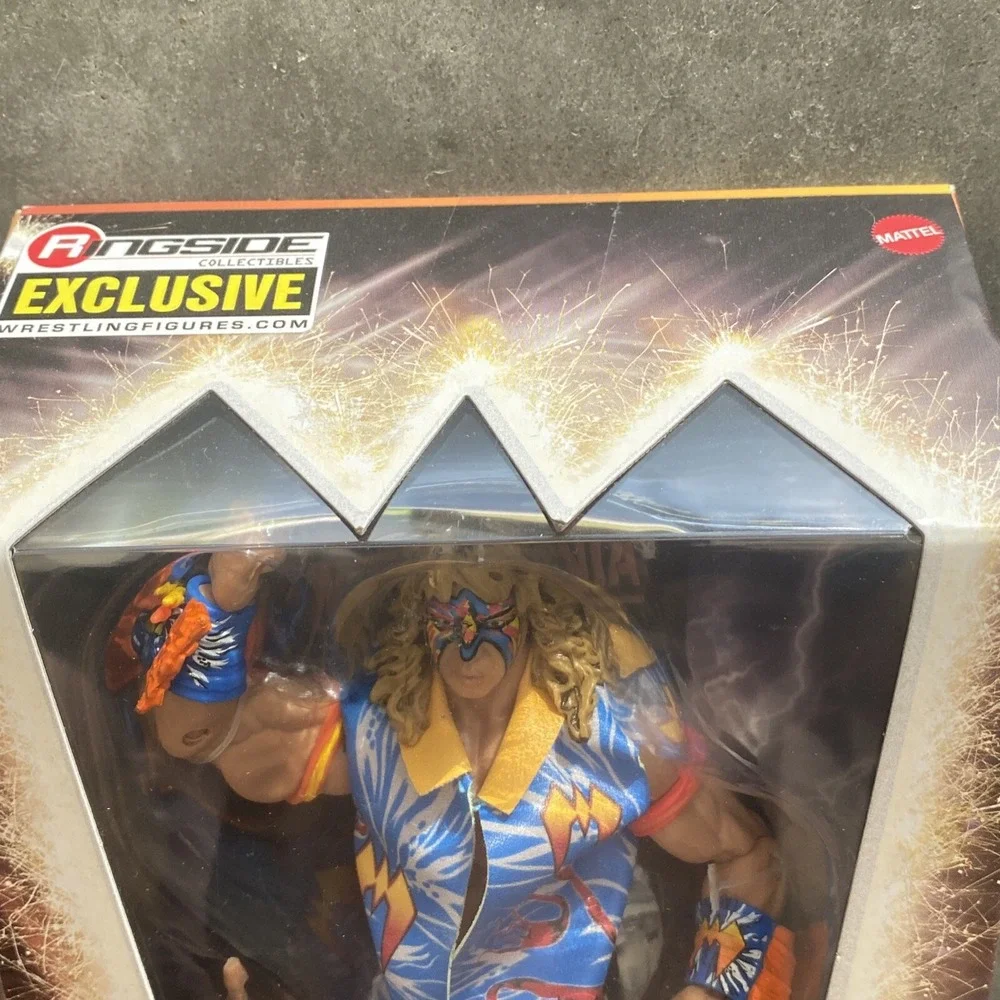 WWE WrestleMania 12 Ringside Exclusive The Ultimate Warrior Mattel Elite Figure